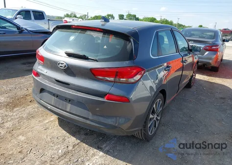 2018 Hyundai Elantra Gt from USA, damaged, VIN KMHH35LE8JU074206